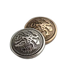 Metal button supplier, manufacturer for clothing - CJ Accessory