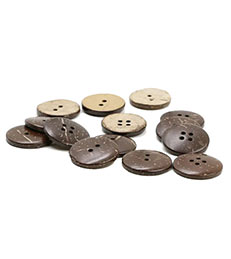 coconut button manufacturer, supplier - CJ Accessory